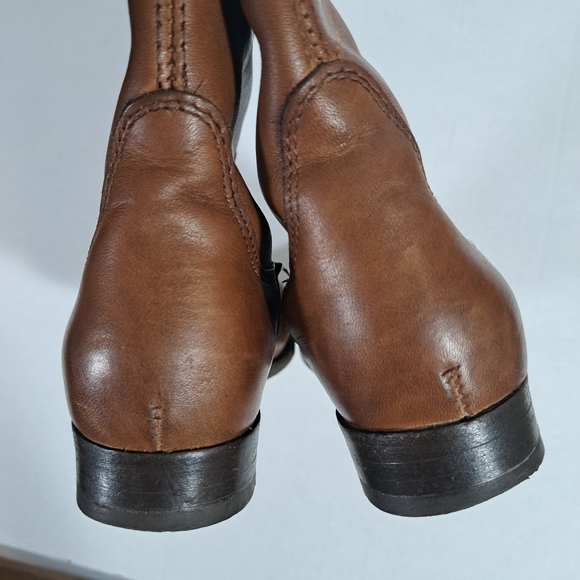 Frye Melissa Logo D Ring Riding Boots SZ 6B - Picture 14 of 15